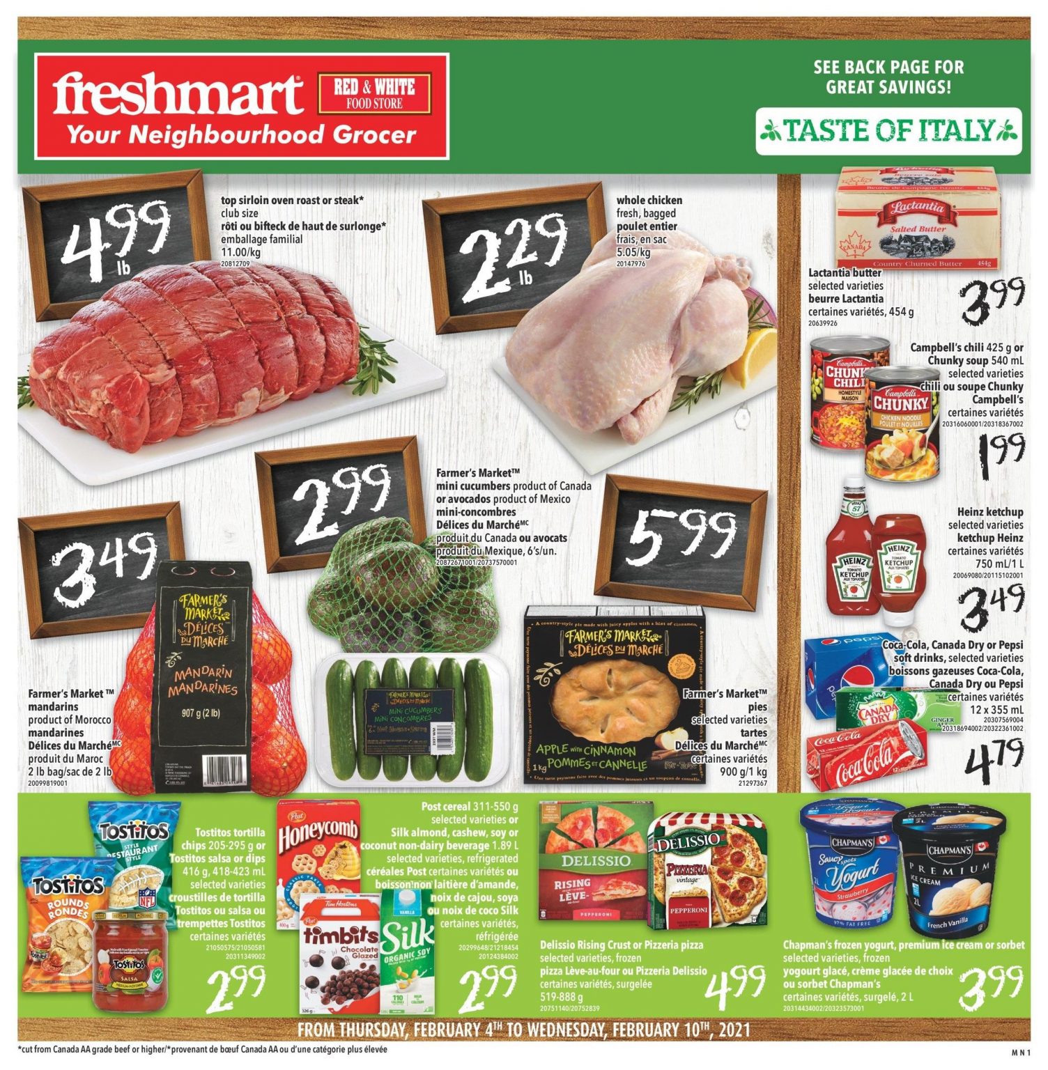 Weekly Specials Cooper’s Food Market